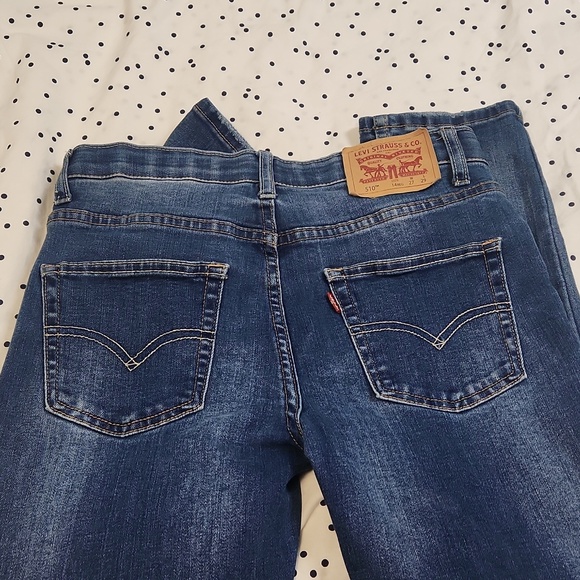Levi's 510 jeans size elastic backing, size 14 boys - Picture 6 of 7